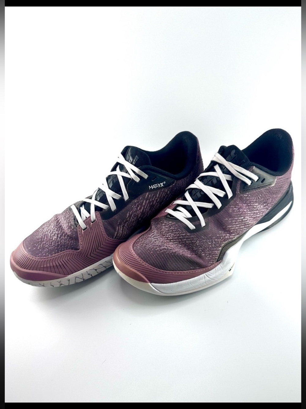 Babolat Jet Mach 3 All Court Womens Tennis Shoes Size 10 Purple Black